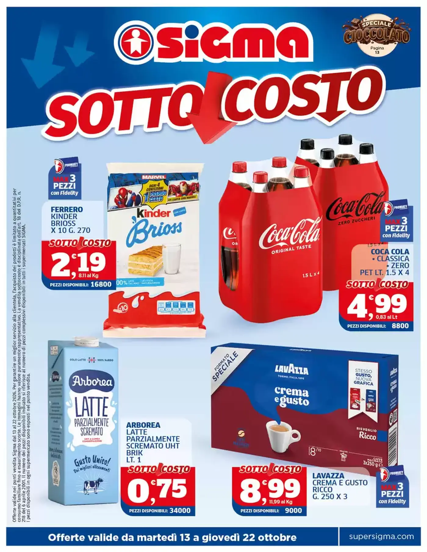 Pagina 1 del volantino
